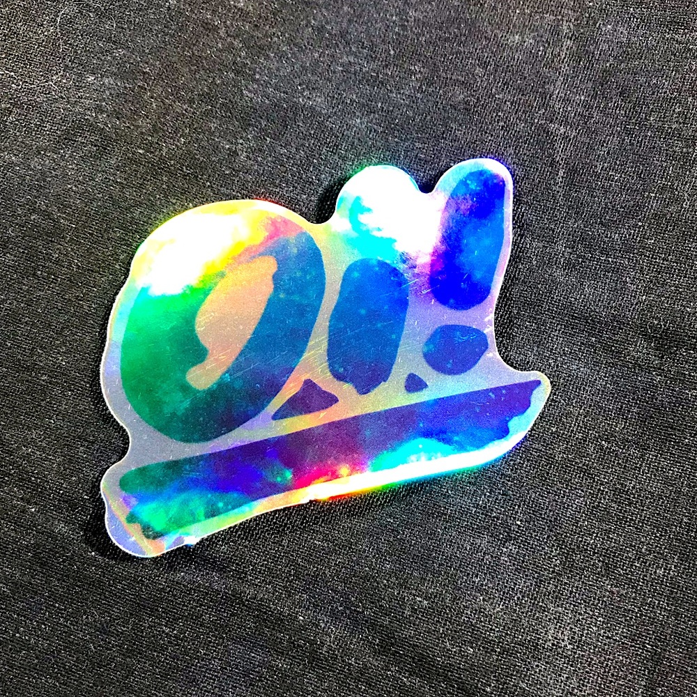 Oi Metallic Prismatic Rainbow Reflective Sticker